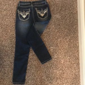 Girls embellished Jeans